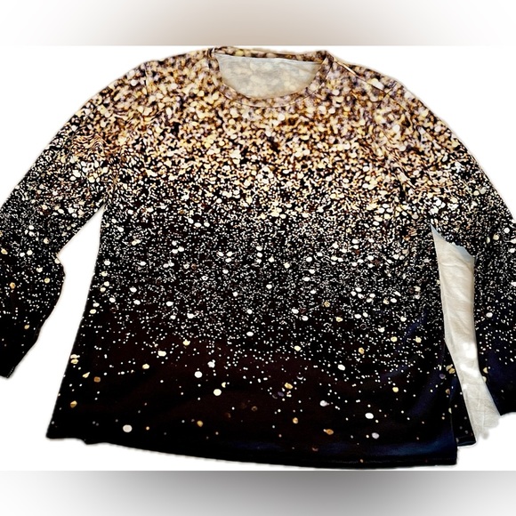 Sparkle and Shine Screen-print T-Shirt Ladies Size Xl - Picture 1 of 7